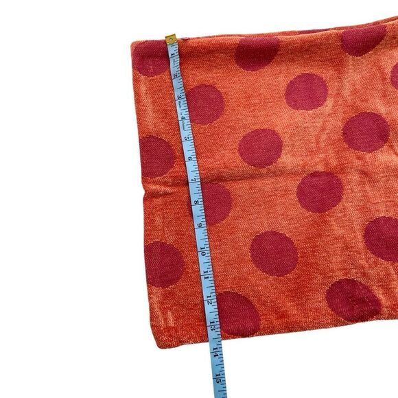 Calzeat of Scotland Throw Pillow Cover in Red and Orange - Picture 8 of 9